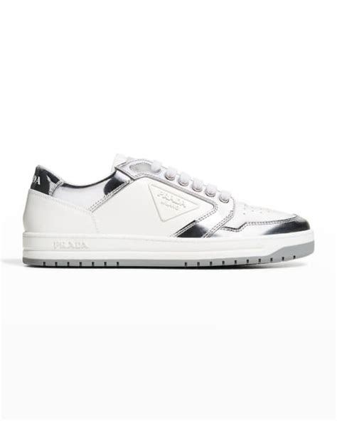 prada allacciate|Prada Allacciate 30mm Leather Sneakers .